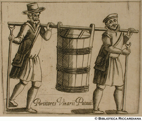 Fig. 43 - Portatori di vino padovani