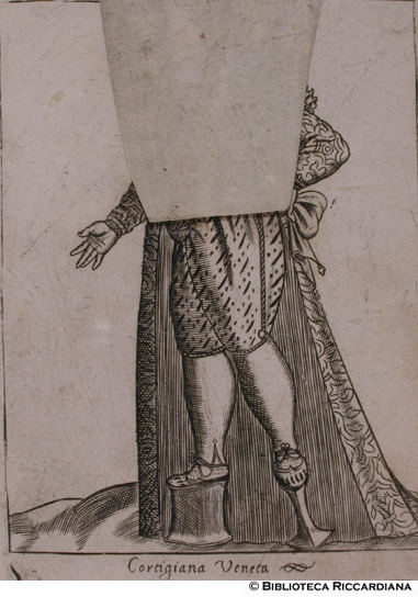 Fig. 6 - Cortigiana veneta (sotto il vestito)