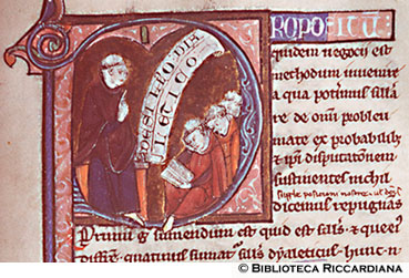Monaco insegna ai discepoli, c. 103r