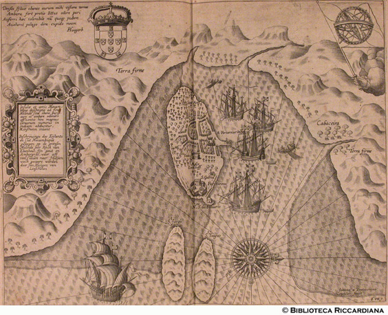 Carta del Mozambico, p. 6-7 - autore: Joannes van Doetechum il giovane