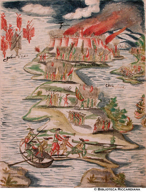 Presa della città di Finica (Finike, Turchia), c. 152r