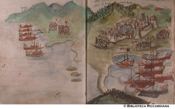 Assedio alla città di Aglimun, cc. 252v-253r
