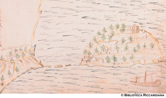 Isola di Nisita (Nisida), c. 36v