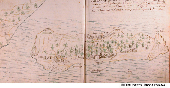 Punta di costa di Malfi e Isola di Capri, c. 37v-38r