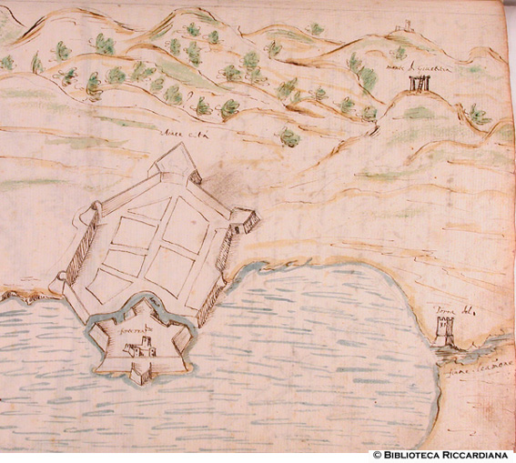 Fortificazioni di Aiace (Ajaccio), c. 86v