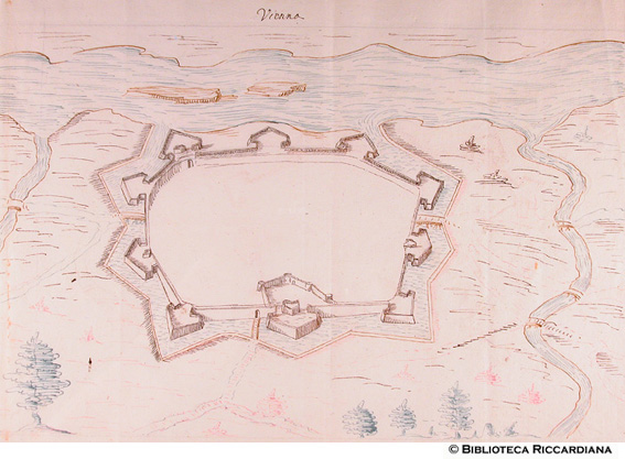 Fortificazioni della città di Vienna, c. 8r