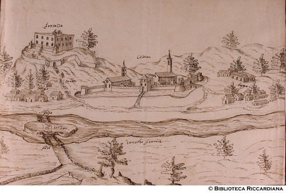 Fortificazioni della città di Chiaverino (Isola sul Danubio), c. 9r