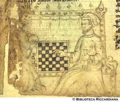 Il gioco degli scacchi, c. 1r