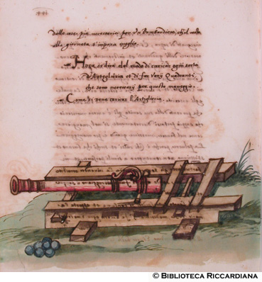 Artiglieria, c. 160v