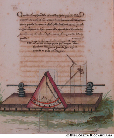 Triangolo su tavoletta, c. 186v