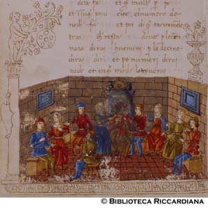 Svaghi di una brigata di uomini e donne, c. 116v