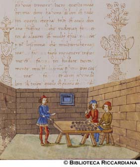 Spartizione di denari fra due compagni, c. 119r