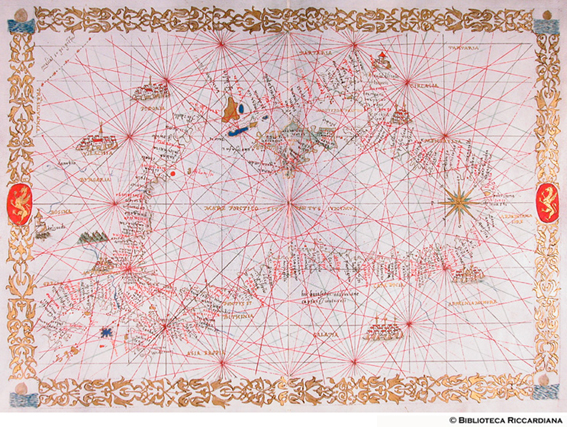 Carta nautica del Mar Nero (Mare Pontico), cc. 10v-11r
