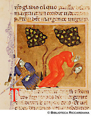 Decapitazione di S. Margherita, c. 29r