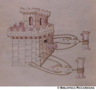 Torre girevole, c. 130v