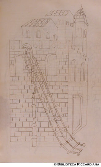 Scala per assaltare le mura, c. 140r
