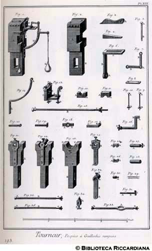 Tav. 193 - Tornitore - Toppi per rabeschi rampanti.