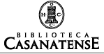 link esterno al sito della Biblioteca Casanatense, Roma - logo della Biblioteca 