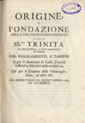 Title-page of the volume: Arciconfraternita della SS. Trinit dei pellegrini e ... .