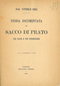 Title-page: Storia documentata del sacco di Prato: sue cause e sue conseguenze / Vittorio Gori