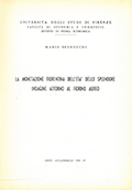 Title-page of the volume: La monetazione fiorentina dell'et dello splendore : indagine attorno al fiorino aureo... .