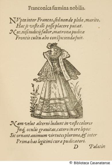 Franconica foemina nobilis, p. [14]