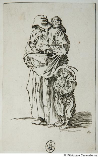 (Donna con bambini), tav. 4