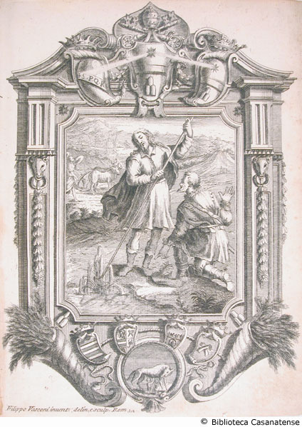 Antiporta. Emblema dell'arte dell'agricoltura.