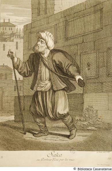 Saka, ou porteur d'eu par les rus (portatore d'acqua per le strade), Tav. 59