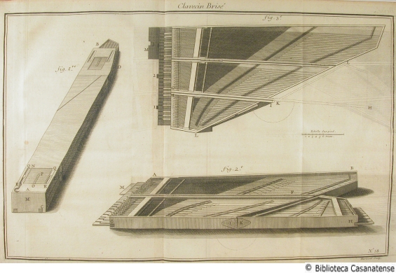 Clavecin brisé, tav. 58