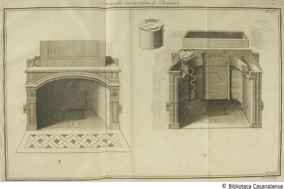 Nouvelle construction de cheminée, tav. 218