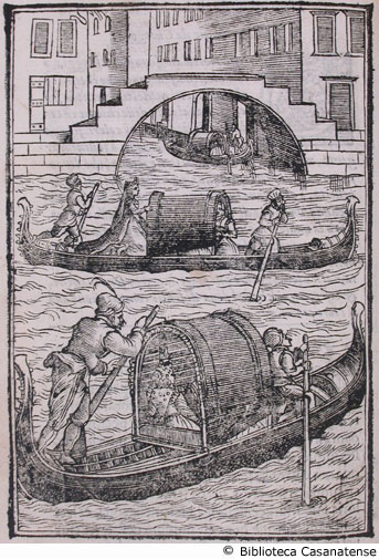 [Gondole veneziane per il trasporto pubblico], c. 118 v.