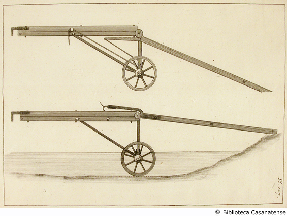 (pont de bois transportable pour le passage des rivieres et des canaux II), tav. 127