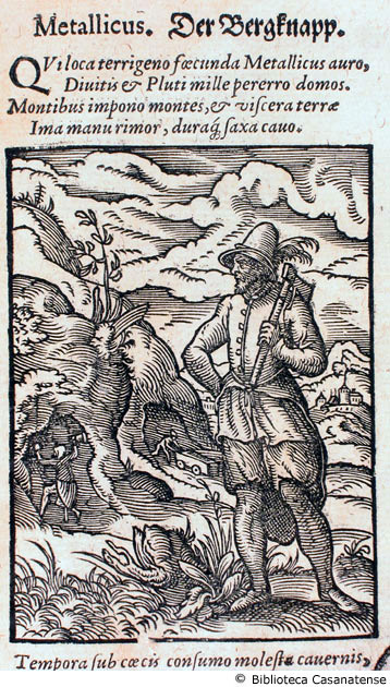 metallicus (minatore), c. 56