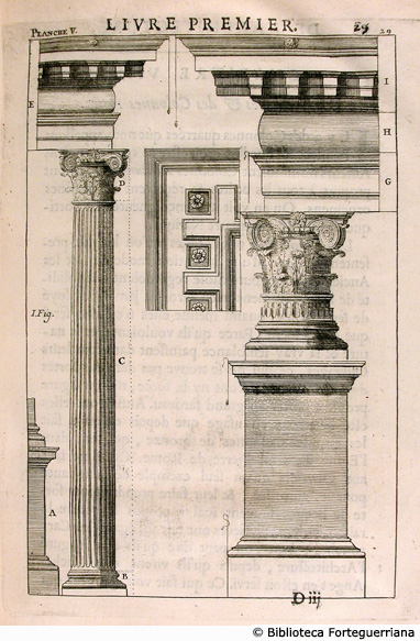 Tav. V - Elementi architettonici, p. 29