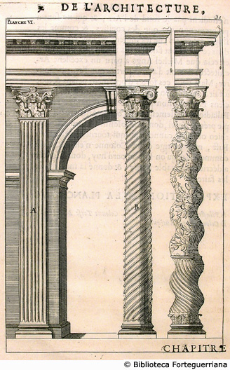 Tav. VI - Elementi architettonici, p. 31