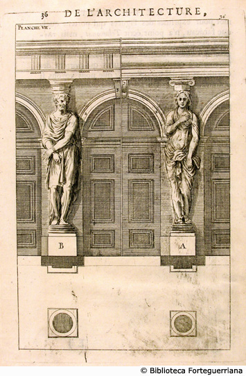 Tav. VII - Elementi architettonici, p. 36