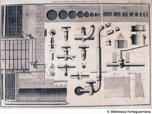 Tav. 48 - Fontana des Cordeliers di Porte S. Denis a Parigi. - Aut.: A. Aveline