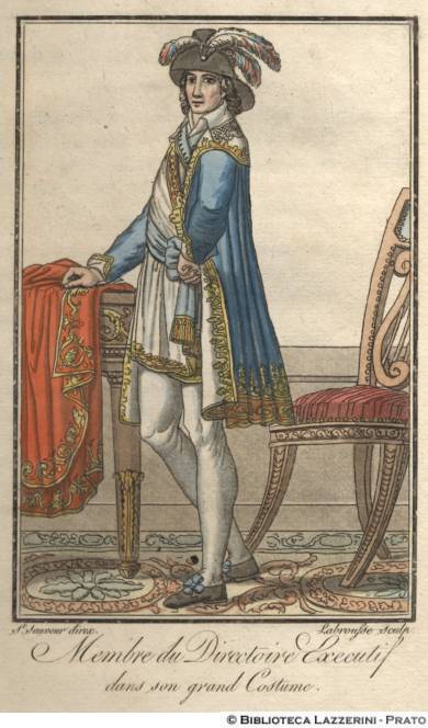 Membre du Directoire Exécutif dans son grand Costume