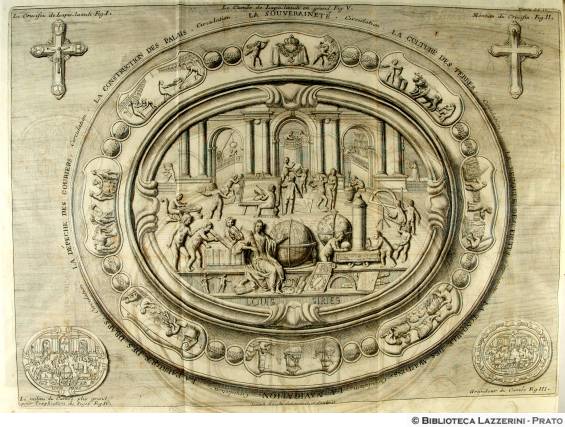 La Cause des Sciences & des Arts [Cammeo raffigurante le arti ed i mestieri], p. 35 Planche I