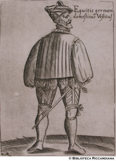 Fig.45 - Cavaliere germanico in abiti domestici