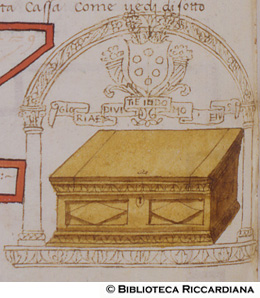 Cassa per contenere grano, c. 95v