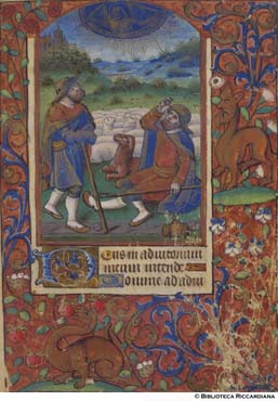 Annuncio ai pastori, c. 45r