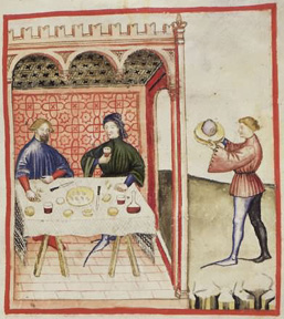 pranzo medievale