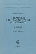 Frontespizio del volume: I trasporti e le comunicazioni nel medioevo.