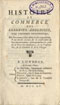 Title-page: Histoire et commerce des colonies angloises, ... .