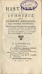 Frontespizio: Histoire et commerce des colonies angloises, ... .