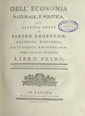 Frontespizio del volume: Delle eccellenze e grandezze della nazione fiorentina ... .