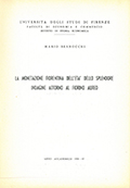 Frontispice de le volume: La monetazione fiorentina dell'et dello splendore : indagine attorno al fiorino aureo... .