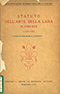 Frontespizio: Statuto dell'Arte della lana di Firenze : (1317-1319)